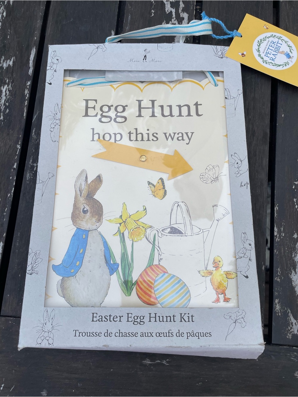 Meri Meri Beatrice Potter Peter Rabbit Easter Egg Hunt Kit New